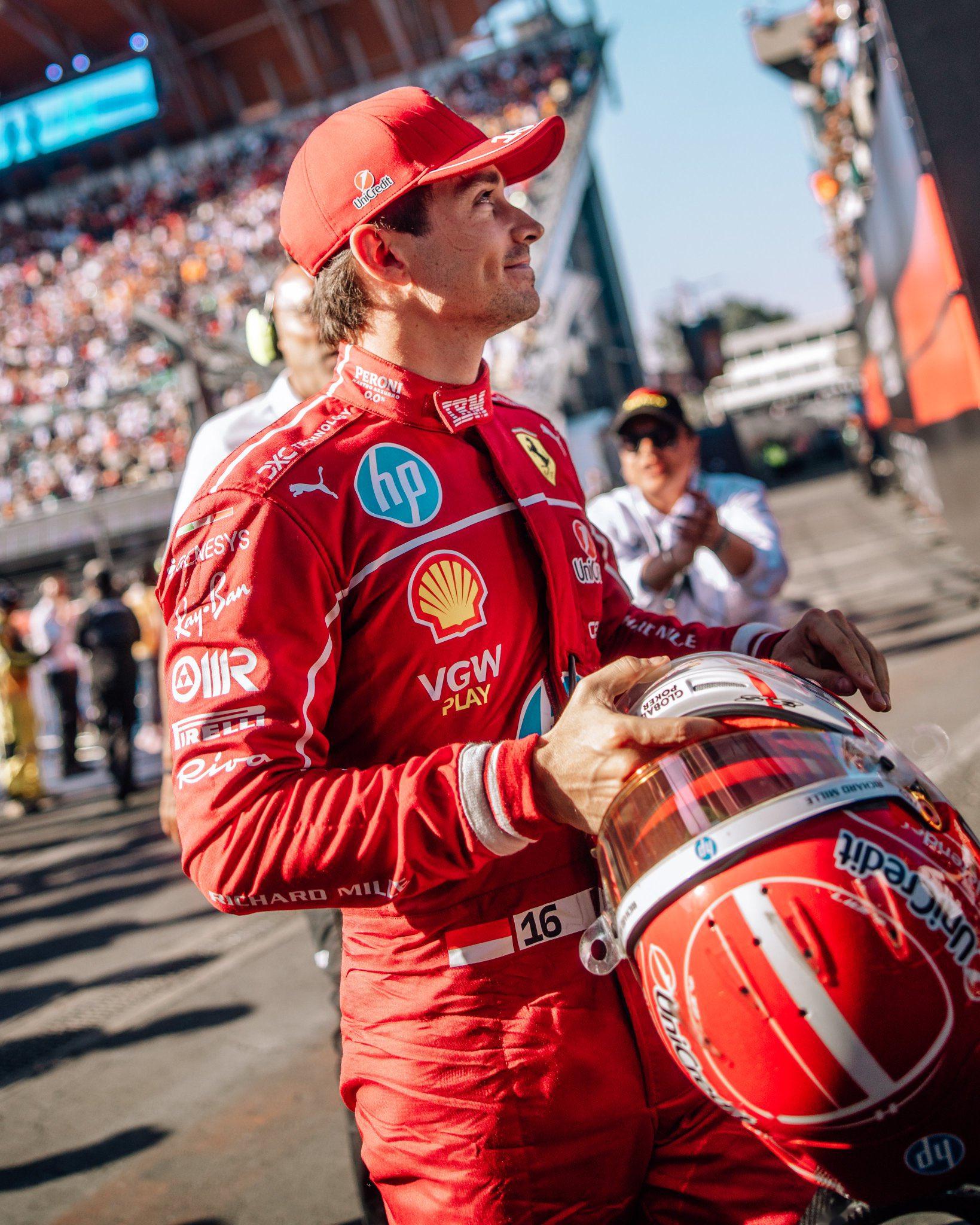 法拉利鏖战红牛车队，勒克莱尔惊艳四座